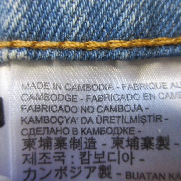 Levi's 559 Men's Relaxed Straight Leg Jeans 36 Blue Cotton Light Wash Denim 876 - Picture 4 of 13